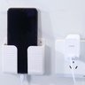 Suporte Multiuso De Parede Para Celular Controle Plástico Branco - 4