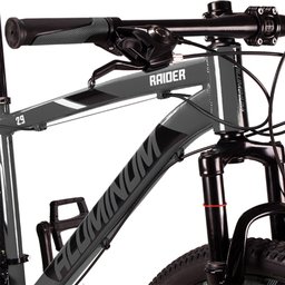 Bicicleta Aro 29 Quadro 17 Alumínio 24 Marchas Freio Disco Mecânico Aluminum Grafite/Preto - Raider - 8