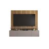 Painel Intense Tv Até 75'' 3 Portas Marrom E Bege - 3