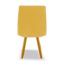 Ver imagem 5 de Cadeira de Jantar Eames Estofada Suede Amarelo - Montanaris Decor MD MONTANARIS DECOR