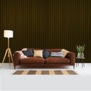 Ver imagem 2 de Painel Decorativo Ripado de Pvc Placa 270cmx15cm Bariri - Tk