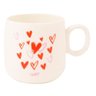 Kit Romântico com Luminária Coração + Caneca Cerâmica Dicionário do Amor - 2
