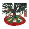 Base Pé de Árvore de Natal Decorativa 68 Cm Saia Papai Noel - 1