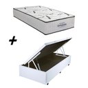 Ver imagem 1 de Cama Box Baú Solteiro + Colchão Ortobom Highfoam Espuma HR 45 High Resilience 68x88x188