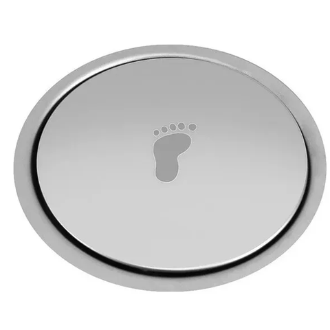 Ralo Click Inteligente Pop Up - Aço Inox 10x10 Redondo