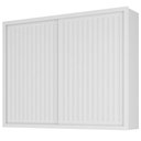 Ver imagem 2 de Guarda Roupa Casal Coliseu 2 Portas de Correr 6 Gavetas Branco/Absoluto