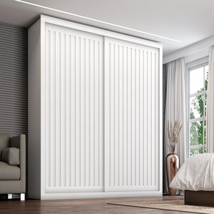 Guarda-roupa Coliseu 2 Portas 6 Gavetas