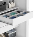 Ver imagem 5 de Guarda Roupa Casal Coliseu 2 Portas de Correr 6 Gavetas Branco/Absoluto