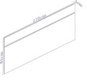 Ver imagem 3 de Cabeceira Queen Mdf 170 Cm Select Belmax:titânio