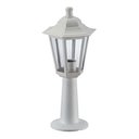 Ver imagem 1 de Balizador Clássico Branco Luminária para Jardim Lente Transparente Dital Colonial
