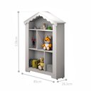 Ver imagem 3 de Casinha Infantil Organizadora Clara 100% Mdf (brinquedoteca) Favorito