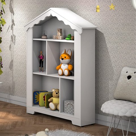 Casinha Infantil Organizadora Clara 100% Mdf (brinquedoteca) Favorito
