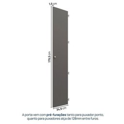 Guarda Roupa 8 Módulos 10 Portas 6 Gavetas Frame Cabecasa MadeiraMadeira   - 13