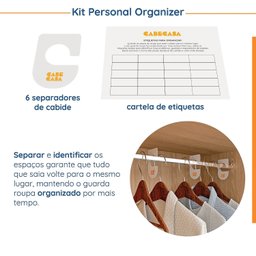 Conjunto Modulado Joy 3 Peças Cabideiros, Nicho com 2 Gavetas e Sapateira Cabecasa Madeiramadeira - 9
