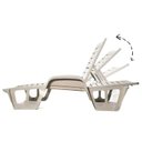 Ver imagem 2 de Conjunto com 2 Espreguiçadeiras com Encosto Reclinável