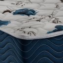Ver imagem 2 de Colchão Casal Ortobom Iso 60 Ortopillow D28 Azul e Branco 138x188x28