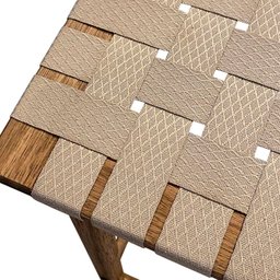 Banqueta Pérola com Tiras Eucalipto Percinta Angorá - 5