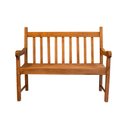 Ver imagem 1 de Banco de Jardim Namoradeira de Madeira 2 Lugares Com cera:Com Cera