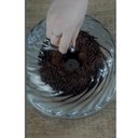 Ver imagem 2 de Kit 2 Boleiras Porta Bolo com Cúpula 30cm Transparente Glassy Crippa Doces Sobremesas