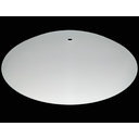 Ver imagem 1 de Vidro Curvo Tipo Bacia 30cm P/ Plafons C/ Furo Central 10mm