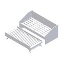 Ver imagem 4 de Bicama Infantil/Juvenil 100% MDF 195 Cm