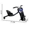Drift Triciclo Elétrico Importway BWDTE 120W Infantil Preto - 7