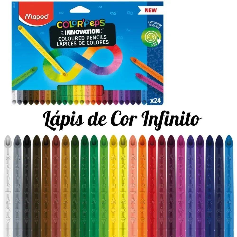 Lápis de Cor Colorpeps Infinity - 24 Unidades - Maped - 2