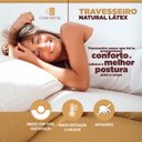 Ver imagem 3 de Travesseiro Flocos Latex Alto Lavável