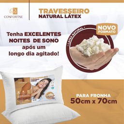 Travesseiro Flocos Latex Alto Lavável - 4