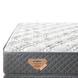 Bicama Box Solteiro 88x188 Courino com Dois Colchões Adapto Molas Ensacadas Ecoflex - 7