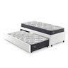 Bicama Box Solteiro 88x188 Courino com Dois Colchões Adapto Molas Ensacadas Ecoflex - 2