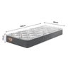 Bicama Box Solteiro 88x188 Courino com Dois Colchões Adapto Molas Ensacadas Ecoflex - 8