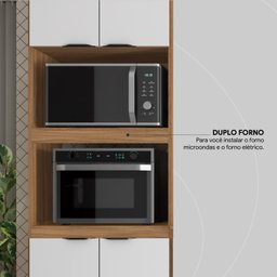 Paneleiro Firenze Duplo Forno - 4 Portas - 8
