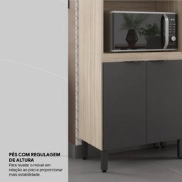 Paneleiro Firenze Duplo Forno - 4 Portas - 10