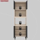 Ver imagem 6 de Paneleiro Firenze Duplo Forno - 4 Portas Bege/Avena Touch/Grafito
