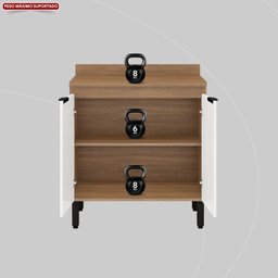 Balcão para Cozinha 80cm 2 Portas Firenze - 7