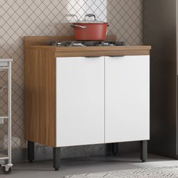 Balcão para Cozinha 80cm 2 Portas Firenze - 1