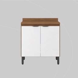 Balcão para Cozinha 80cm 2 Portas Firenze - 3
