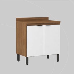 Balcão para Cozinha 80cm 2 Portas Firenze - 2
