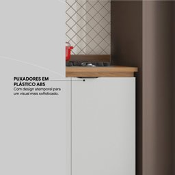Balcão para Cozinha 80cm 2 Portas Firenze - 11