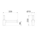 Ver imagem 2 de Sifão para Lavatório 1.1/2 Top Ouro Escovado Docol