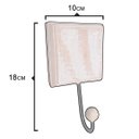 Ver imagem 6 de Kit para Banheiro com Porta Papel Higiênico e Toalheiro Rustico Flor Branca