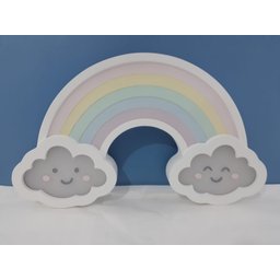 Luminária de Mesa Arco-íris com Núvens - Lml-19 a - Bivolt - 4