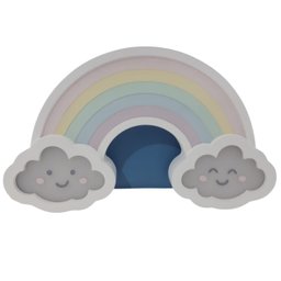 Luminária de Mesa Arco-íris com Núvens - Lml-19 a - Bivolt - 1