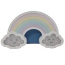 Ver imagem 1 de Luminária de Mesa Arco-íris com Núvens - Lml-19 a - Bivolt