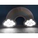 Ver imagem 5 de Luminária de Mesa Arco-íris com Núvens - Lml-19 a - Bivolt