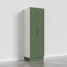 Armário Multiuso 2 Portas 70cm com Rodapé Ipanema CabeCasa MadeiraMadeira - 2