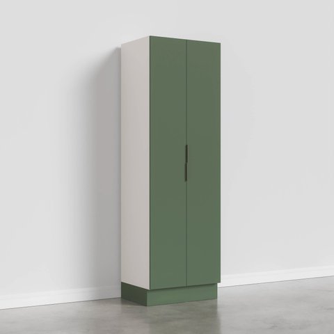 Armário Multiuso 2 Portas 70cm com Rodapé Ipanema CabeCasa MadeiraOriginals