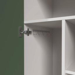 Armário Multiuso 2 Portas 70cm com Rodapé Ipanema CabeCasa MadeiraMadeira - 8