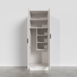 Armário Multiuso 2 Portas 70cm com Rodapé Ipanema CabeCasa MadeiraMadeira - 7